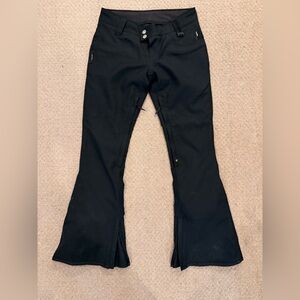 Holden Women's Black Flared Ski Snowboard Pants